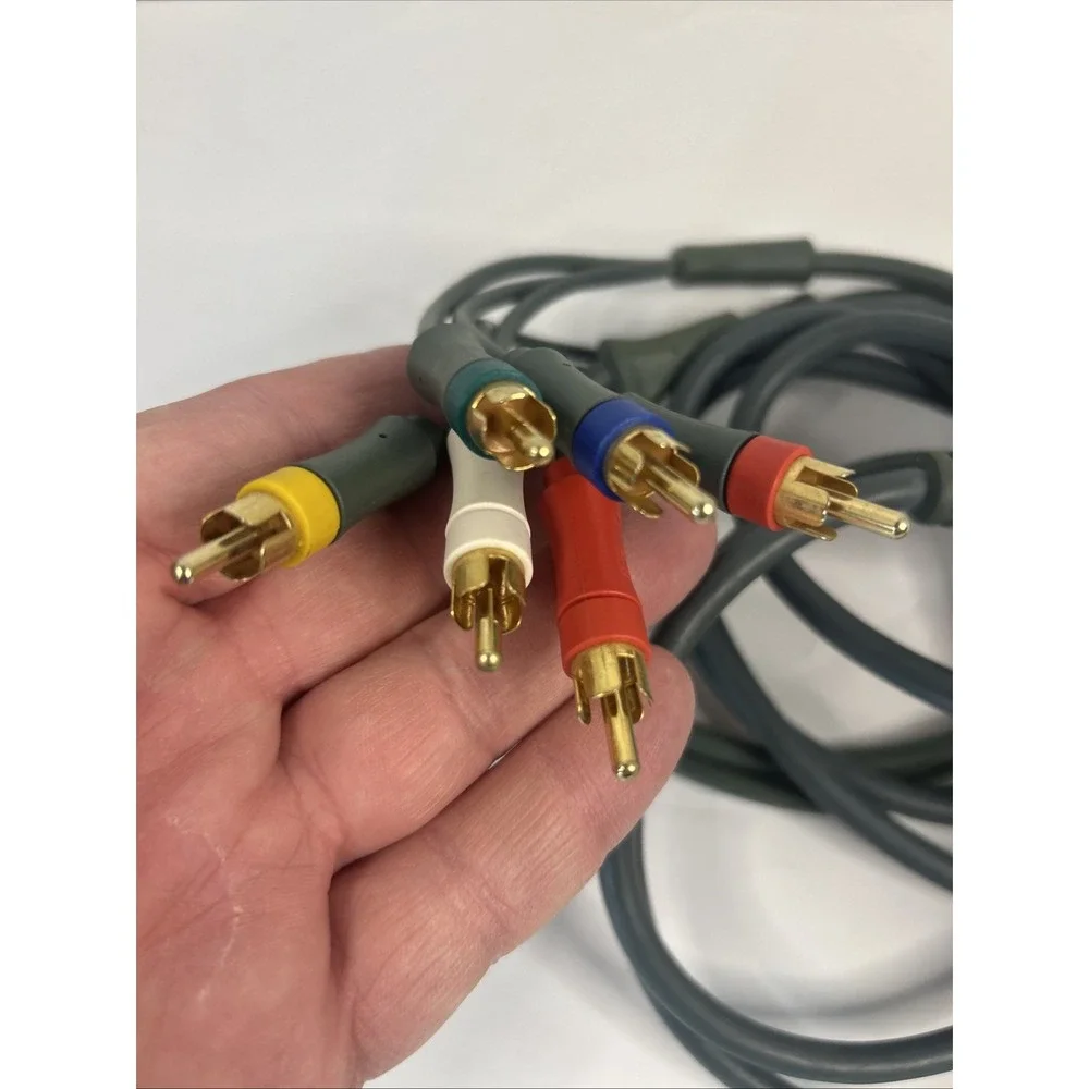 Microsoft Xbox 360‎ Console Component HD AV Cable HDTV X810972-001 Untested Read